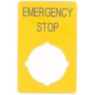 Eticheta pentru oprire de urgenta EATON